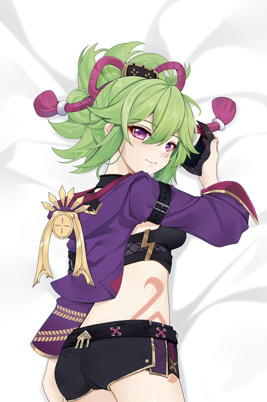 Genshin Impact Kuki Shinobu Anime Tapestry Wall Art Poster Home Tapestries Bedroom Decor 100x150cm(40x60in)