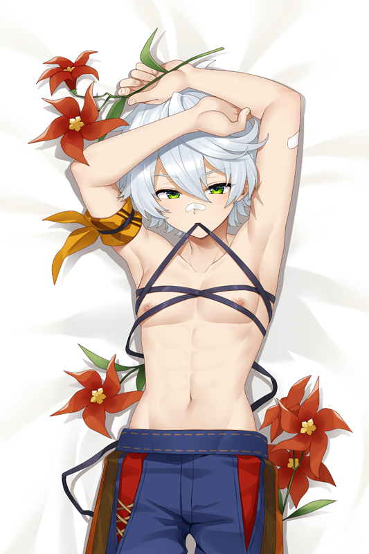 Genshin Impact Bennett-4 Anime Tapestry Wall Art Poster Home Tapestries Bedroom Decor 100x150cm(40x60in)