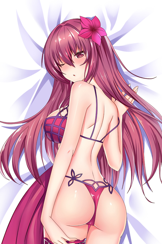 Fate Grand Order FGO Scathach Anime Tapestry Wall Art Poster Home Tapestries Bedroom Decor 100x150cm(40x60in)