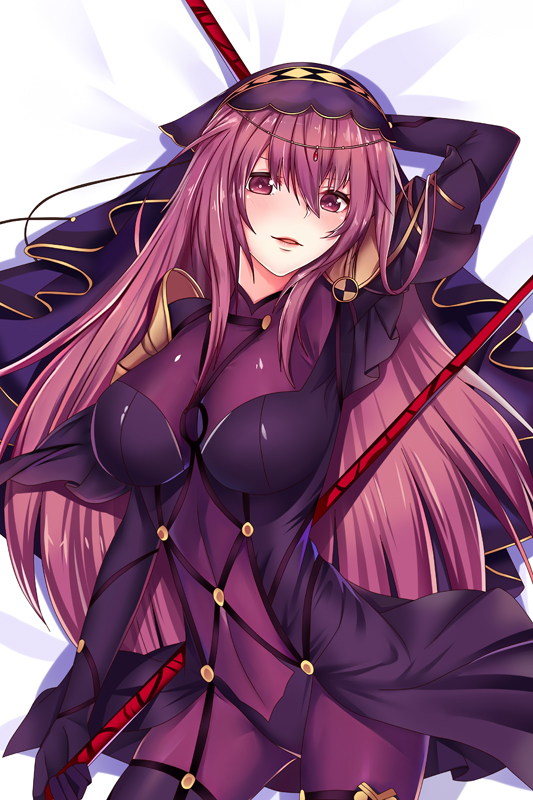 1 Fate Grand Order FGO Scathach-1 Anime Tapestry Wall Art Poster Home Tapestries Bedroom Decor 100x150cm(40x60in)