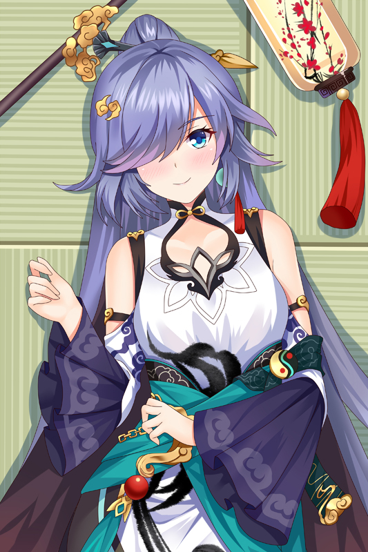 Honkai Impact 3rd Fuka-1 Anime Tapestry Wall Art Poster Home Tapestries Bedroom Decor 100x150cm(40x60in)