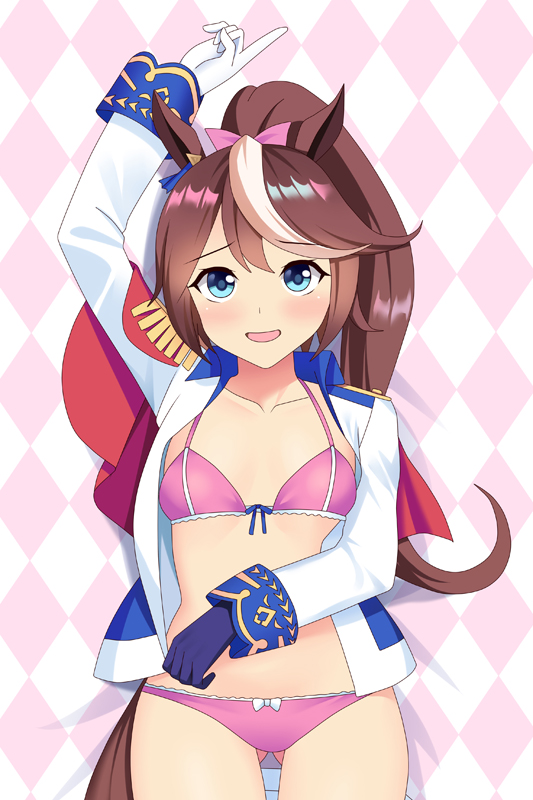 Umamusume Pretty Derby Tokai Teio Anime Tapestry Wall Art Poster Home Tapestries Bedroom Decor 100x150cm(40x60in)