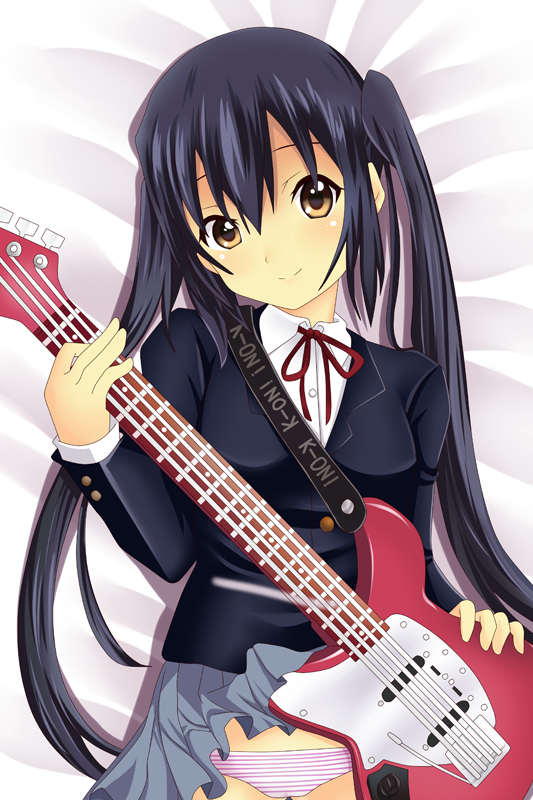 K-On! Azusa Nakano-1 Anime Tapestry Wall Art Poster Home Tapestries Bedroom Decor 100x150cm(40x60in)