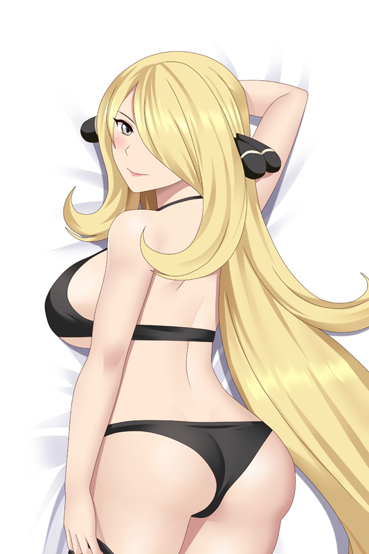Pokemon Cynthia Anime Tapestry Wall Art Poster Home Tapestries Bedroom Decor 100x150cm(40x60in)