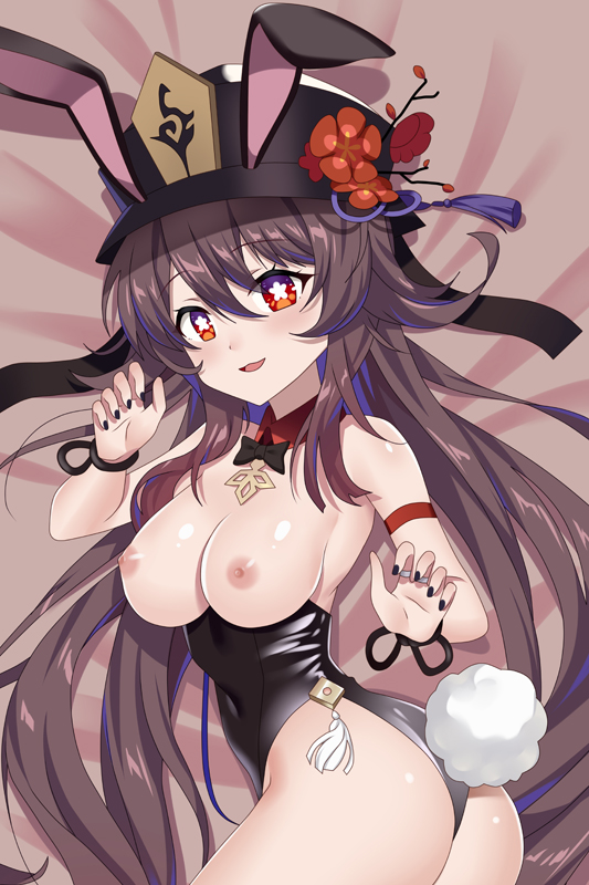 Genshin Impact Hutao Anime Tapestry Wall Art Poster Home Tapestries Bedroom Decor 100x150cm(40x60in)