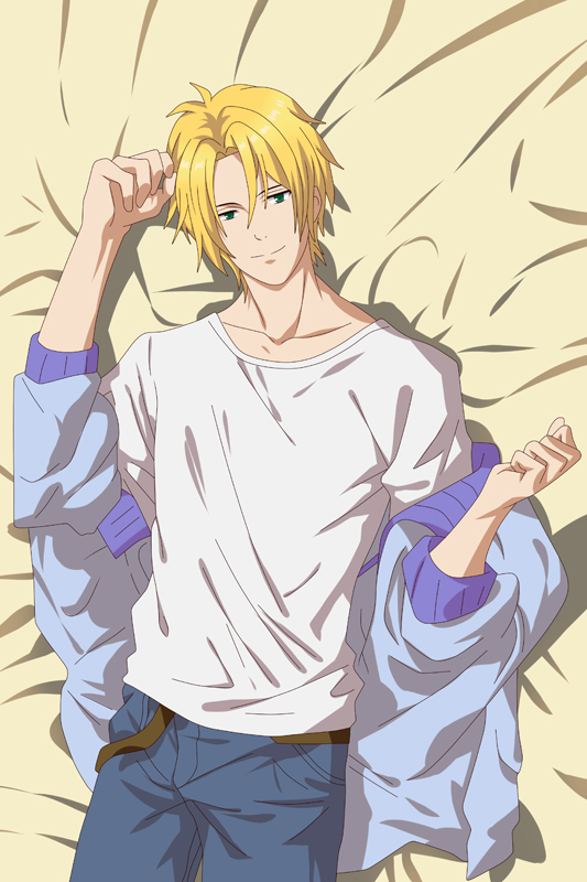 Banana Fish Ash Lynx Anime Tapestry Wall Art Poster Home Tapestries Bedroom Decor 100x150cm(40x60in)