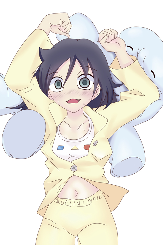 No Matter How I Look at It, It's You Guys' Fault I'm Not Popular! Kuroki Tomoko Anime Tapestry Wall Art Poster Home Tapestries Bedroom Decor 100x150cm(40x60in)