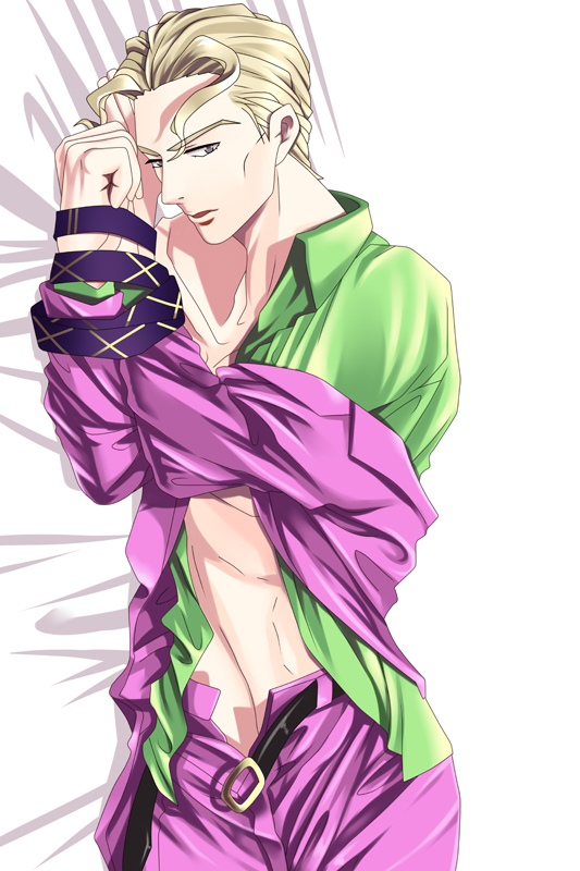 JoJo's Bizarre Adventure Kira Yoshikake Anime Tapestry Wall Art Poster Home Tapestries Bedroom Decor 100x150cm(40x60in)
