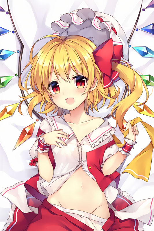 TouHou Project Flandre Scarlet Anime Tapestry Wall Art Poster Home Tapestries Bedroom Decor 100x150cm(40x60in)