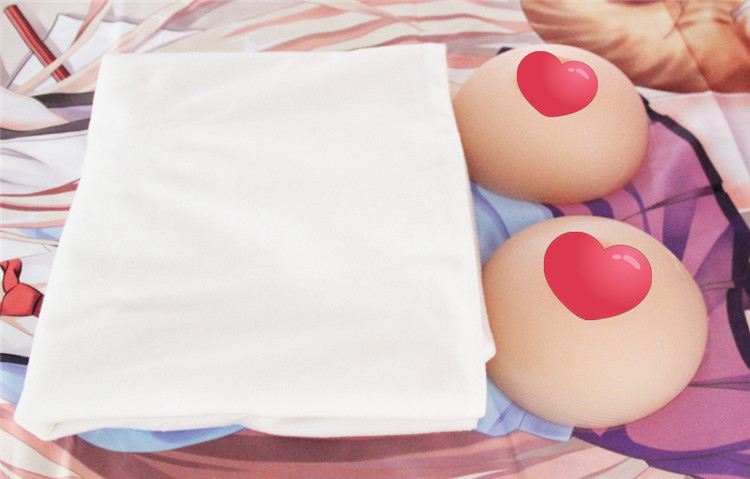 3D Sexy Oppai Japanese Dakimakura Inner Silicone Elastic Breast