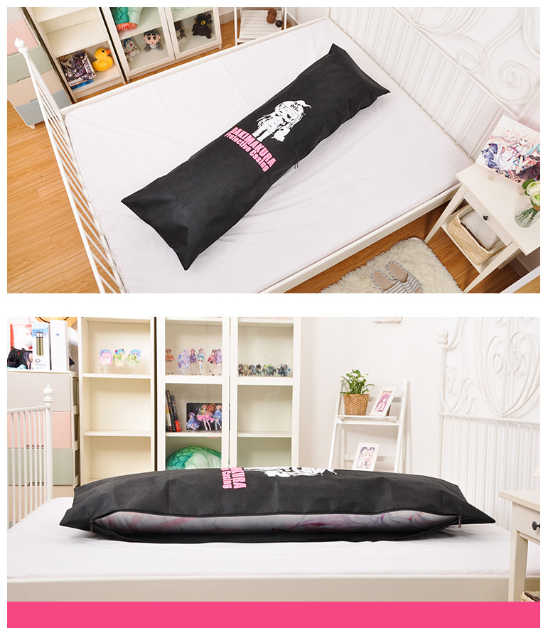 Anime Dakimakura Pillow Dust-Free Protector Cover Travel Hugging Protective PillowCase