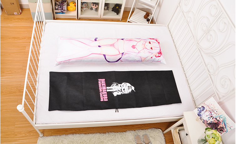 Anime Dakimakura Pillow Dust-Free Protector Cover Travel Hugging Protective PillowCase