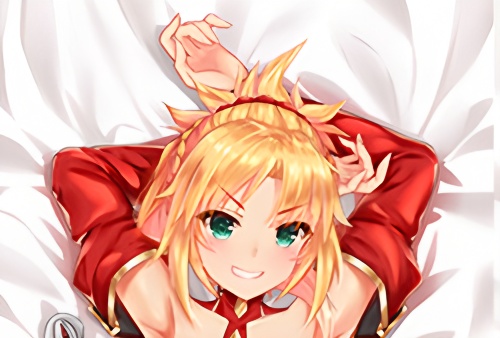 Fate Apocrypha Mordred Japanese character body dakimakura pillow cover