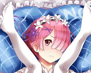 Rem and Ram - Re:Zero body anime cuddle pillow covers